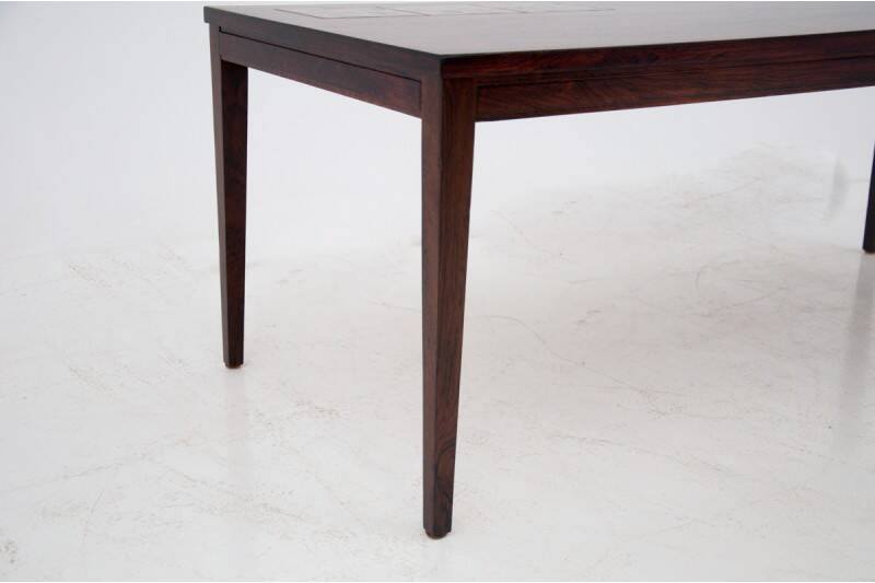 Table basse, design danois, années 60. Rénovée.