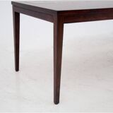 Table basse, design danois, années 60. Rénovée.