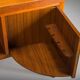 Scandinavian modern teak writing desk attributed to H. Brockmann Petersen for Poul M. Jessen, 1960s