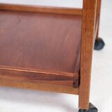 Roll Coffe Table Made In Walnut From 1960s