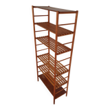 Vintage stick cabinet from the 50s/60s, 180 x 80 x 37 cm