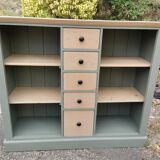 Meuble de métier pin massif