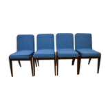 Set de 4 chaises de salle à manger par Józef Marian Chierowski 1960s