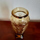 Yellow art deco vase