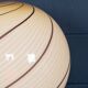 Vintage 20thc italian hand blown glass table lamp, murano