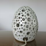 Pale blue open lamp 60 70 years