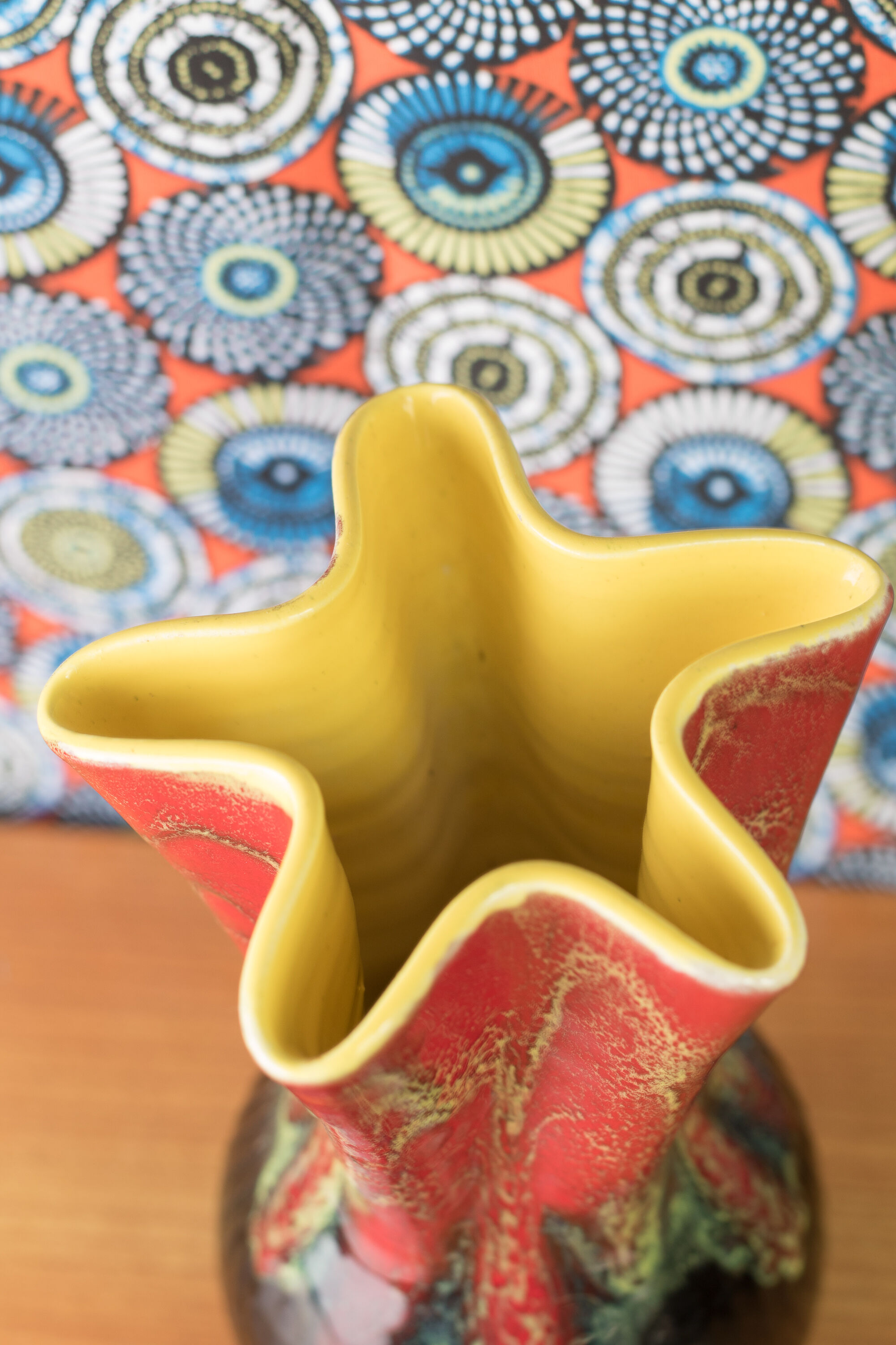 Vase handkerchief star