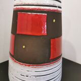 Vase Scheurich West Germany geometric shapes