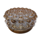 Amber glass bubbles ceiling lamp