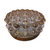 Amber glass bubbles ceiling lamp