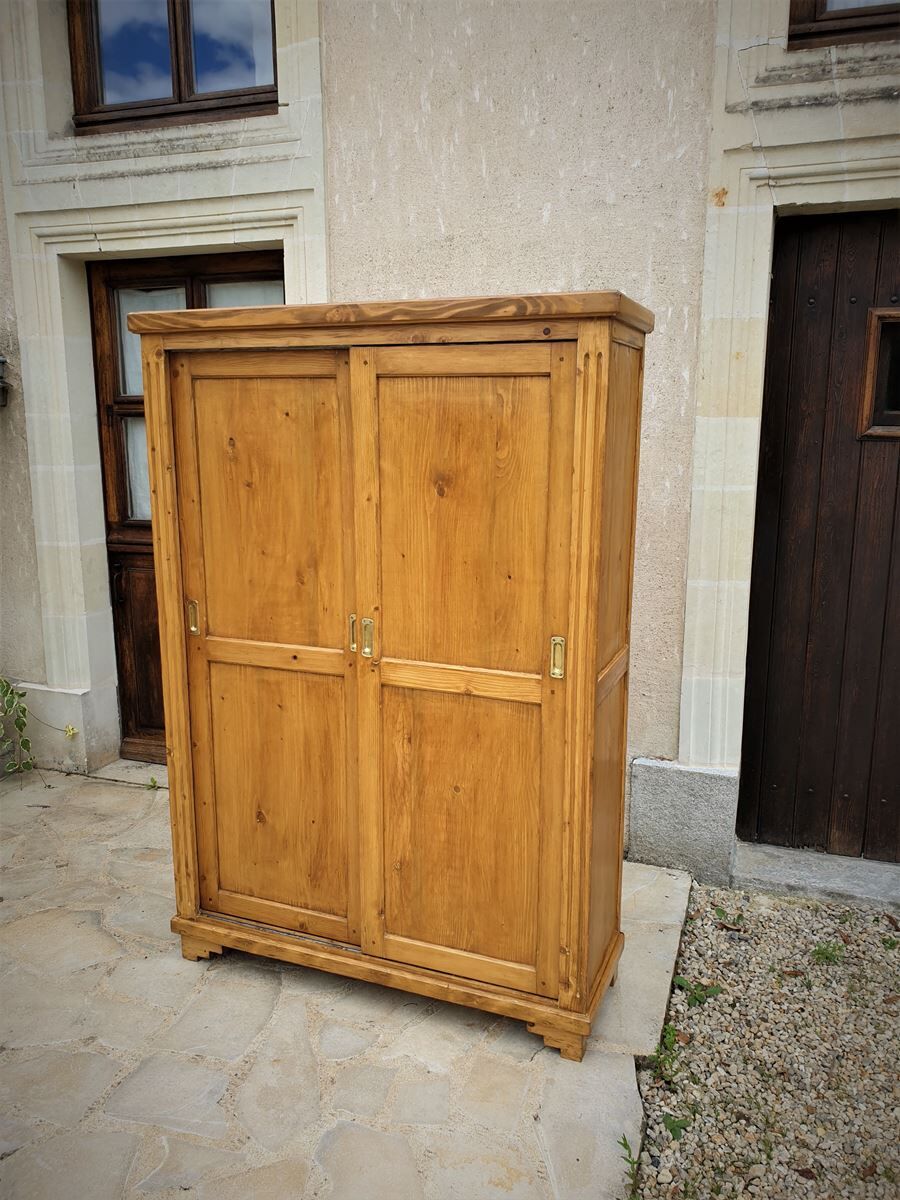 Old wardrobe sliding doors