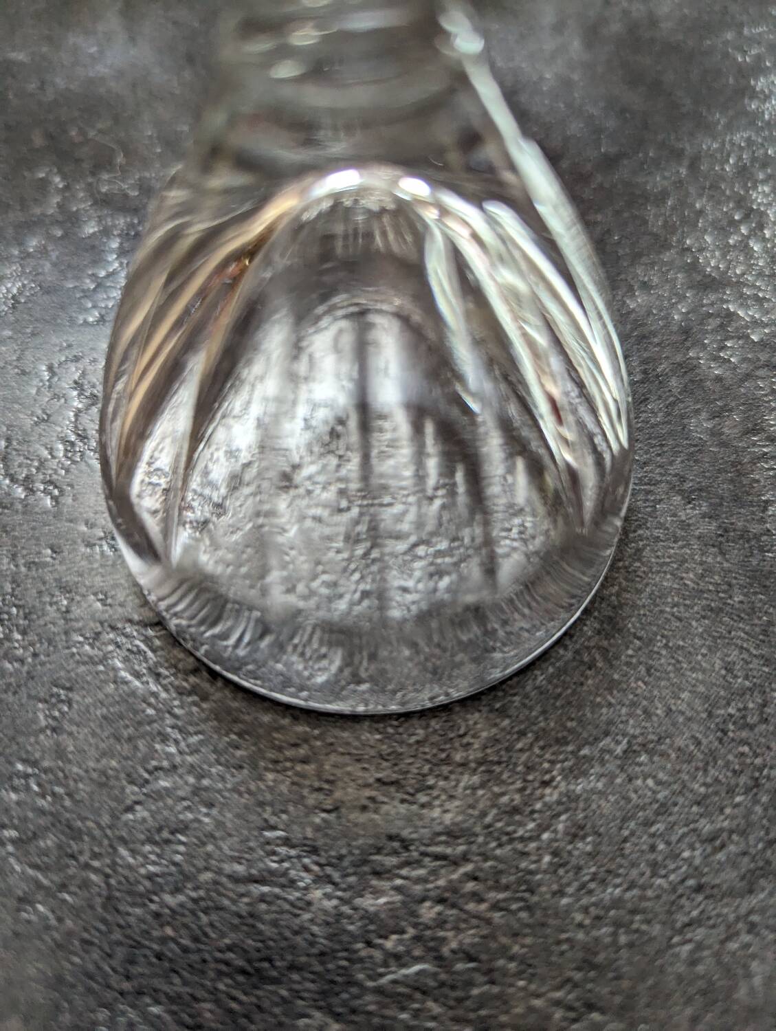 Lot 6 old digestive glasses 1940 TBE