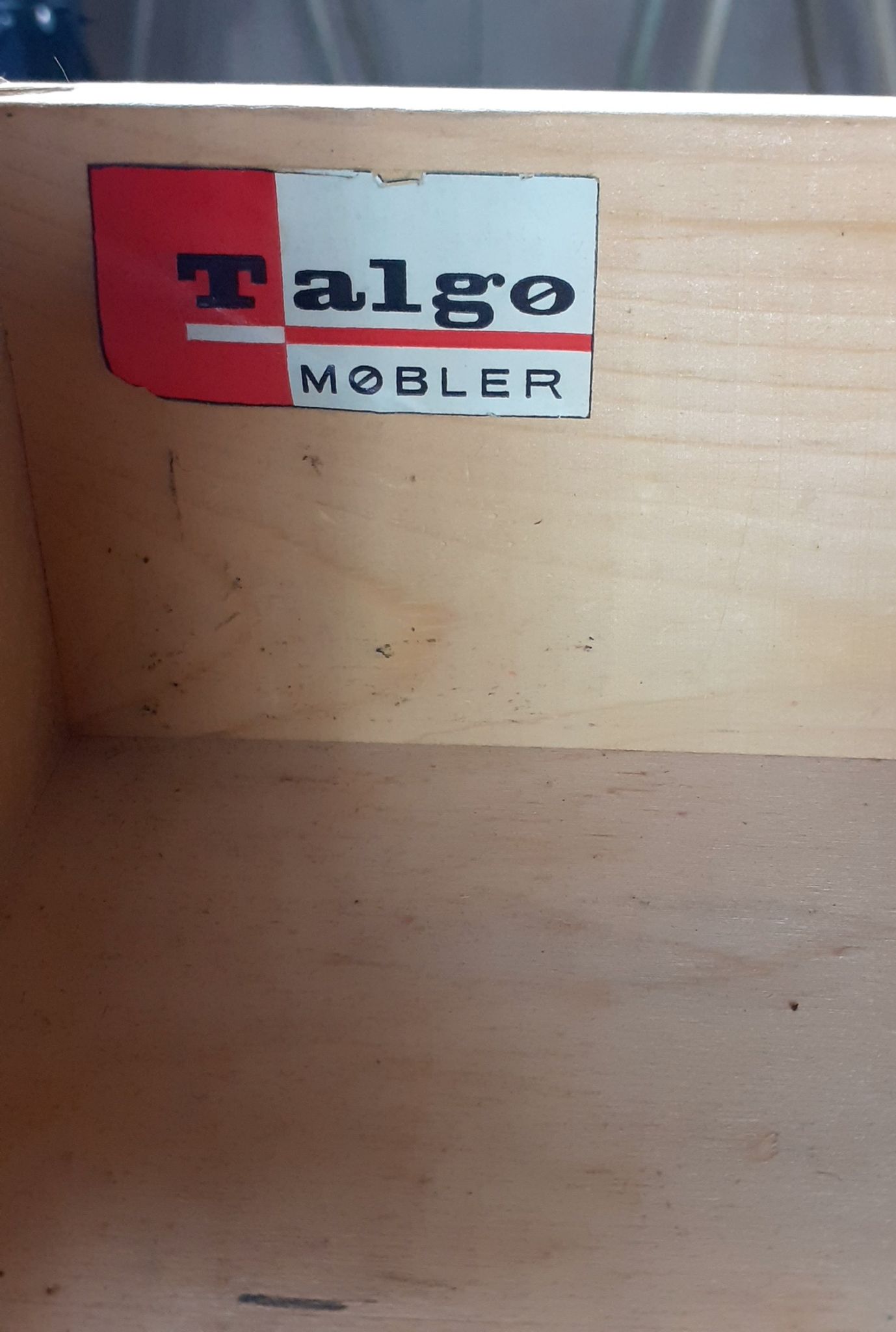 Teak Entrance Cabinet 3 Drawers By Talgø, Scandinavian Mid-Century 1960s