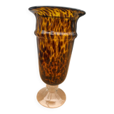 Leopard effect vase