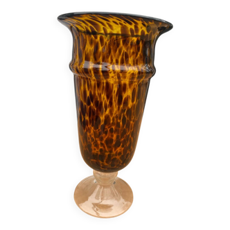 Leopard effect vase