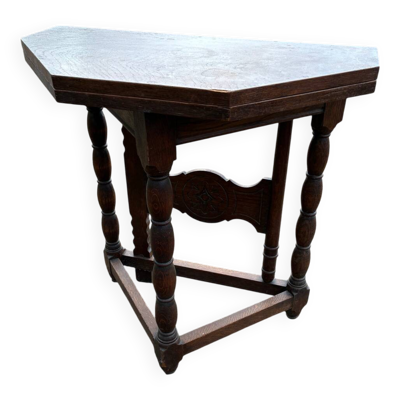 Table basse pliante octogonale