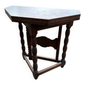 Folding octagonal coffee table