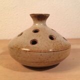 Vase pique fleurs grès Dehoux JM Luc en Diois