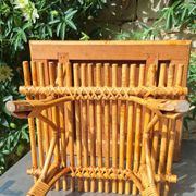 Table d'appoint rotin