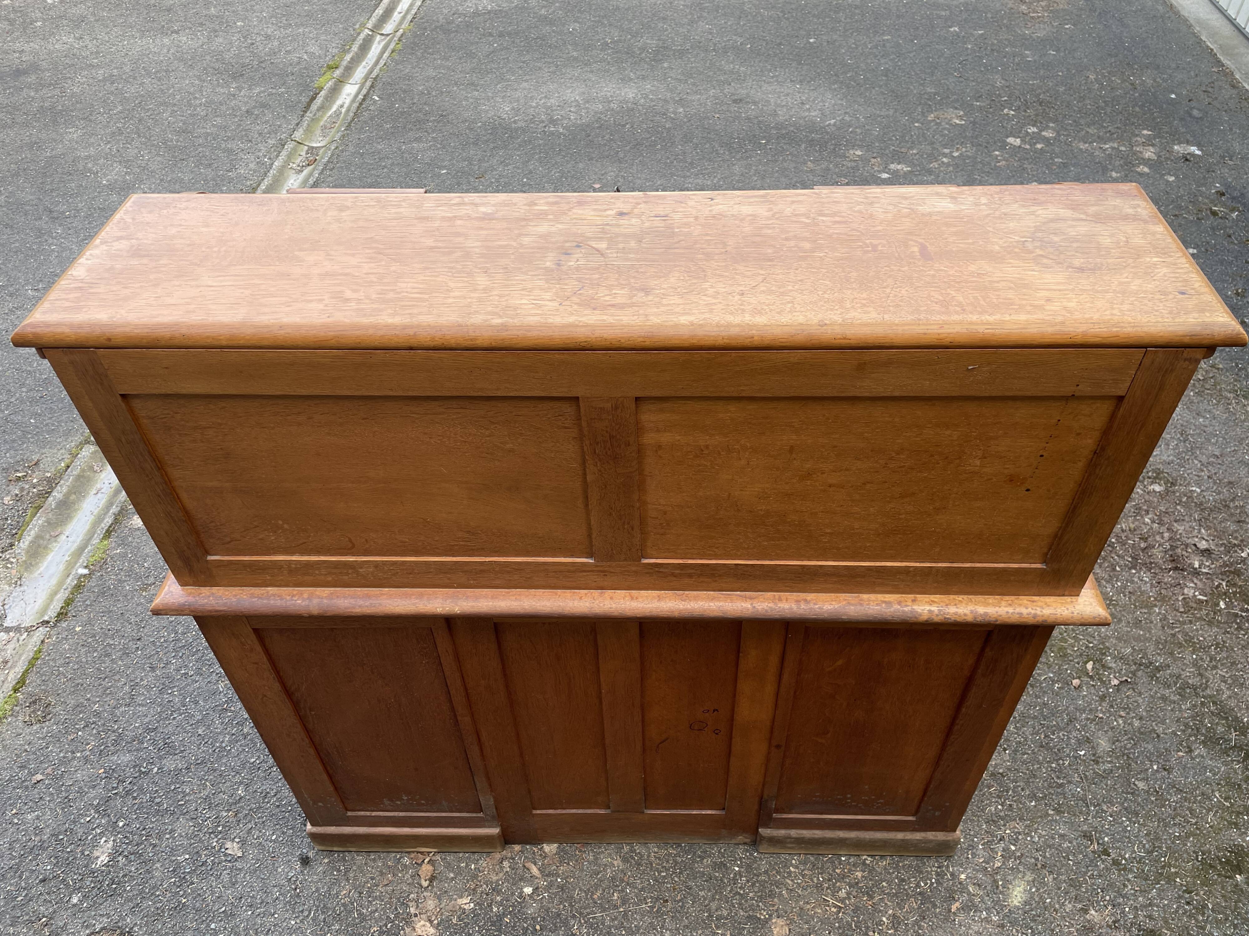 American oak wood office, circa 1930