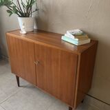 Vintage Scandinavian teak sideboard from the 1960s