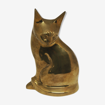 Brass cat