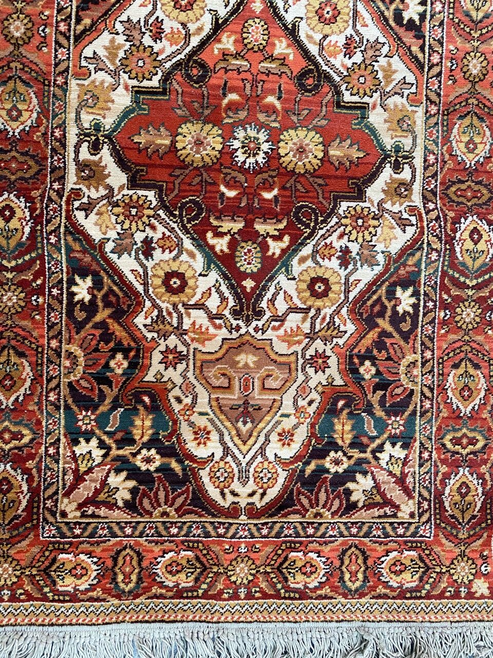 Vintage carpet corridor Persian style 89x300 cm