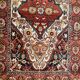 Vintage carpet corridor Persian style 89x300 cm