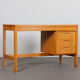 Vintage wooden desk from the 1970s