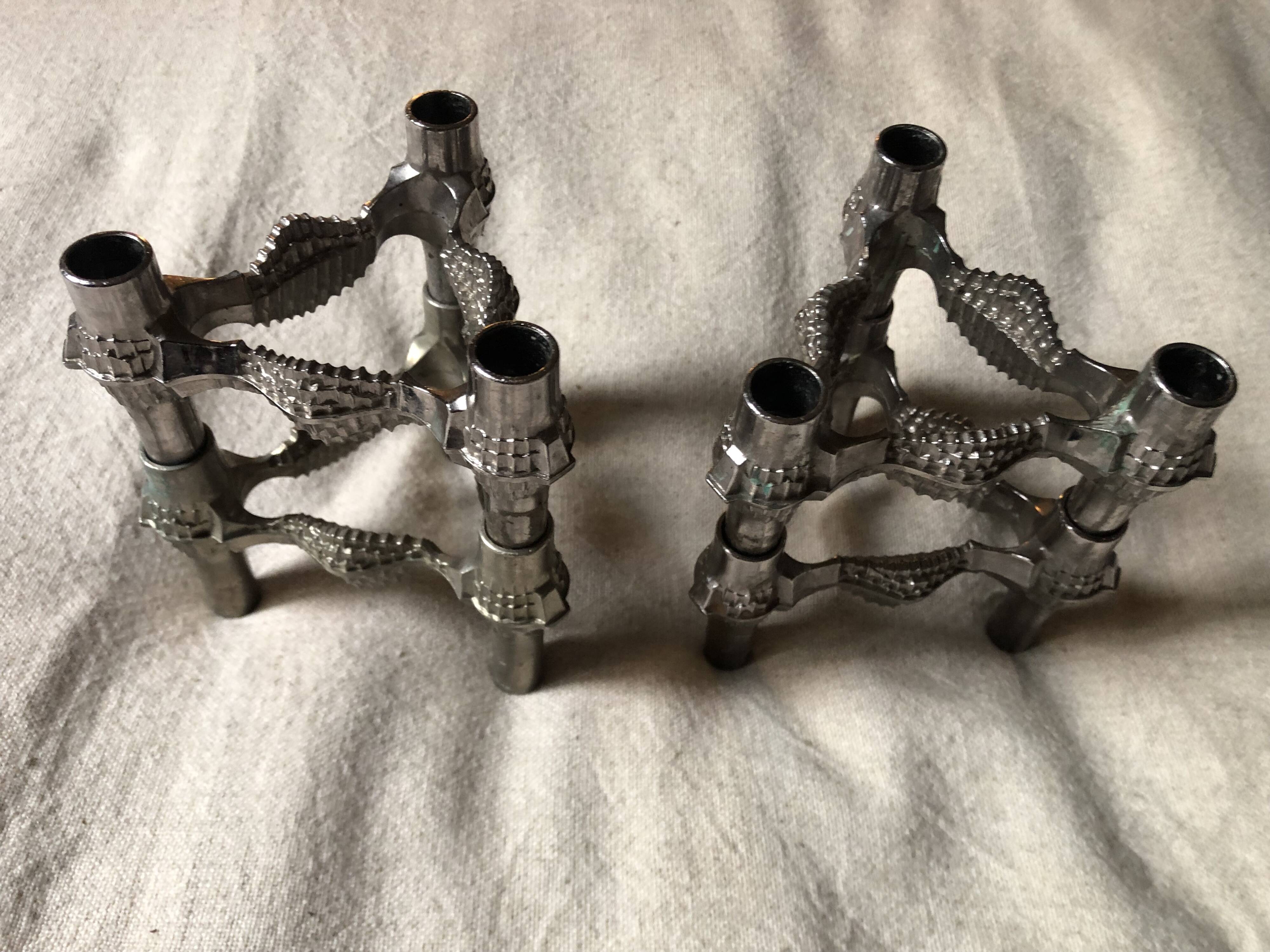 Candlesticks (4) Nagel Quist 70s Design
