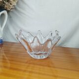 Daum France Crystal Starfish Fruit Bowl, Vintage 70s
