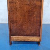 Oak art deco chest of drawers