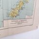 Ancient Pacific Ocean map and its archipelagos Edition Girard 99 by 65cm