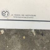 School poster on both sides