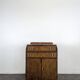 Exotic wood bar in Art Deco style