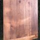 Antique farmhouse table in solid cherry wood with 2 drawers and 1 pull-out at the end with turned legs.