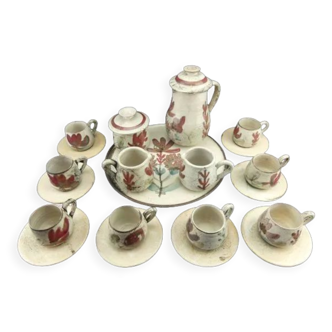 Gustave Reynaud, le Mûrier, Vallauris, coffee service 21 pieces