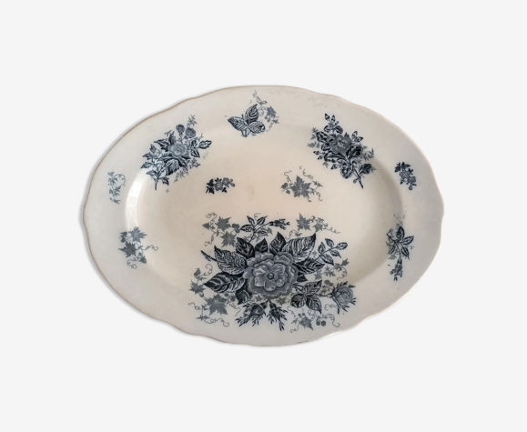 Plat terre de fer ovale
