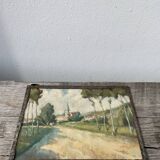 Petit tableau impressionniste paysage