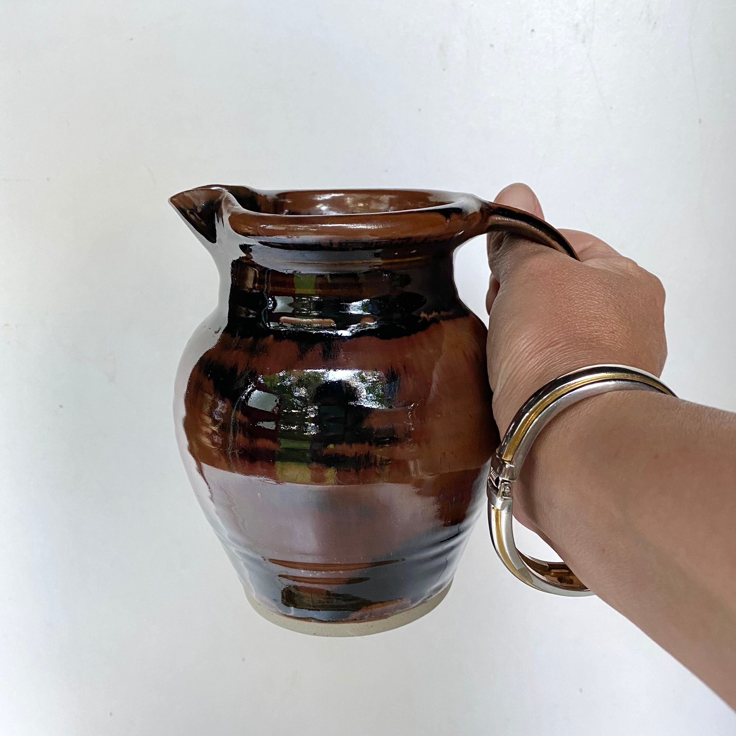 Vintage stamped pitcher