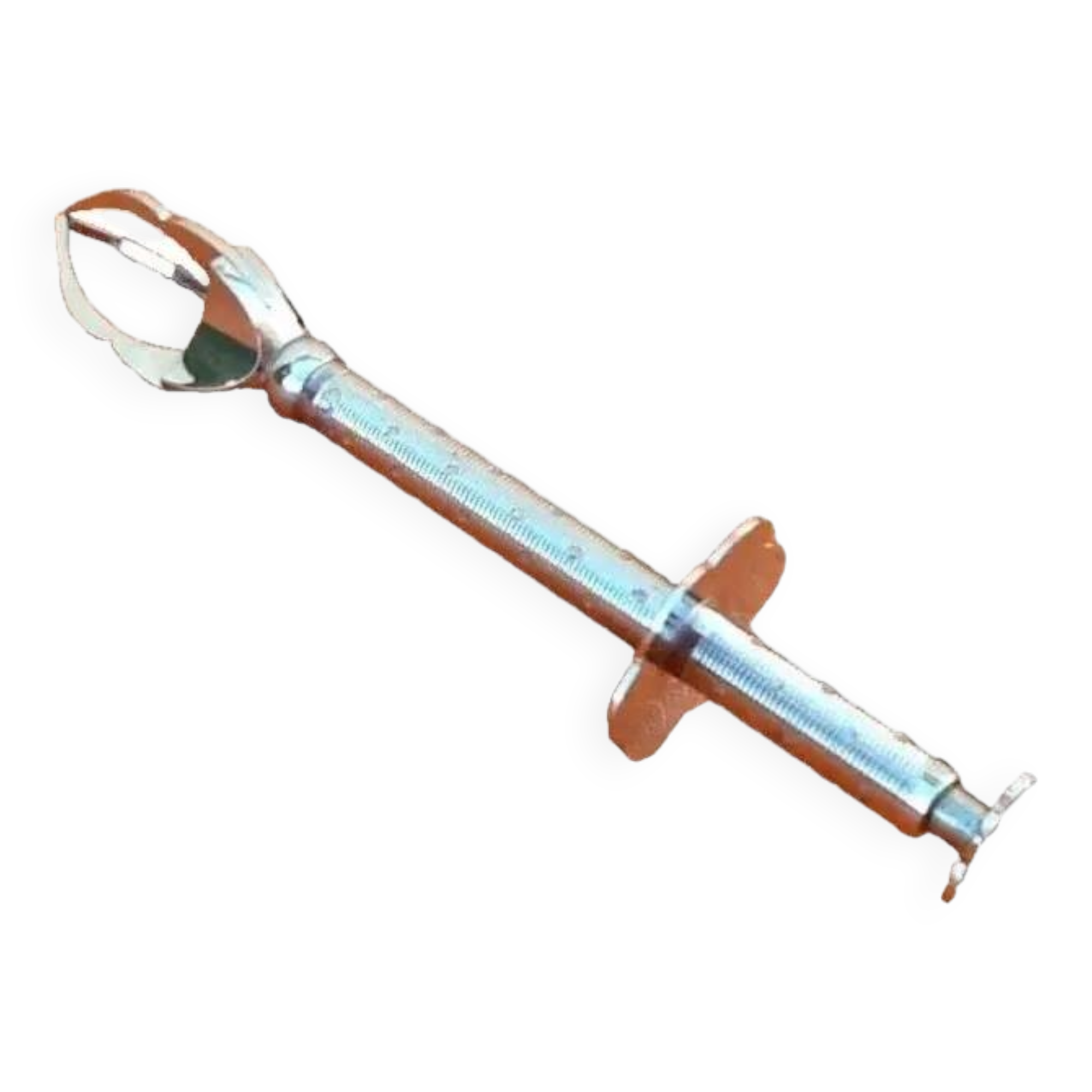 Stainless steel ice/sugar "crab" tongs Push button / 3 prongs