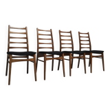 Vier Mid Century stoelen