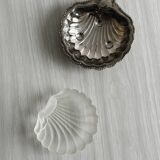 Small silver-plated butter and jam dish