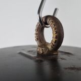 Industrial lamp with glass, 1930s