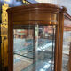 Louis XVI style mahogany display case