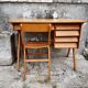 Bureau & chaise pieds Primus