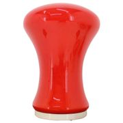 Big Design Red Glass Hotel Table Lamp, 1970s