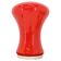 Big Design Red Glass Hotel Table Lamp, 1970s