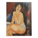 Painting reproduction Amedeo Modigliani painting on canvas