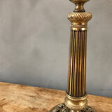 Bougeoir ancien en  bronze